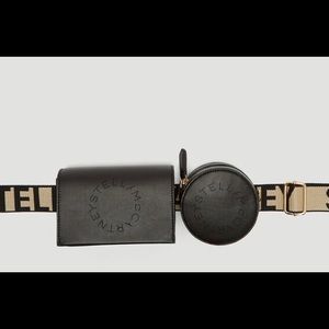 🚨Stella McCartney logo multi pocket belt bag NEW